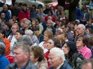 Böjte Csaba Dunaföldváron - fotó: Ónodi Zoltán