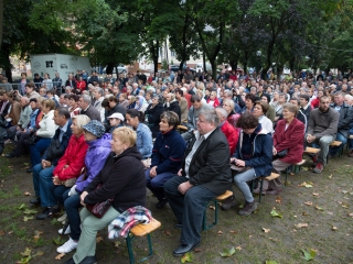 Böjte Csaba Dunaföldváron - fotó: Ónodi Zoltán