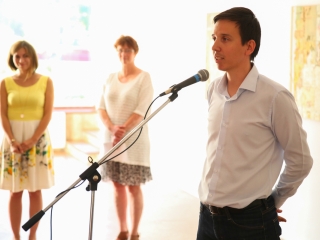 Art For Me - az első kiállítás megnyitója a KMI-ben - fotó: Ónodi Zoltán