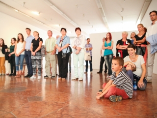 Art For Me - az első kiállítás megnyitója a KMI-ben - fotó: Ónodi Zoltán