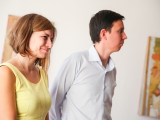 Art For Me - az első kiállítás megnyitója a KMI-ben - fotó: Ónodi Zoltán