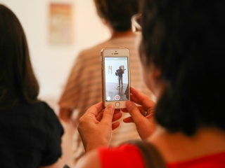 Art For Me - az első kiállítás megnyitója a KMI-ben - fotó: Ónodi Zoltán