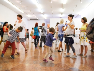 Art For Me - az első kiállítás megnyitója a KMI-ben - fotó: Ónodi Zoltán