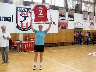 Ferling Bernadett búcsúgála! - fotó: Sándor Judit