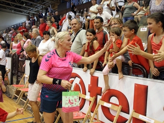 Ferling Bernadett búcsúgála! - fotó: Sándor Judit