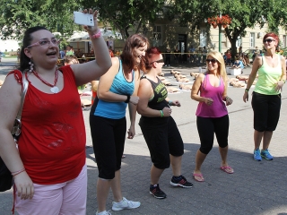 Újraélesztési Guiness-rekord - fotó: Sándor Judit