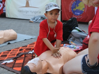 Újraélesztési Guiness-rekord - fotó: Sándor Judit