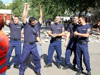 Újraélesztési Guiness-rekord - fotó: Sándor Judit