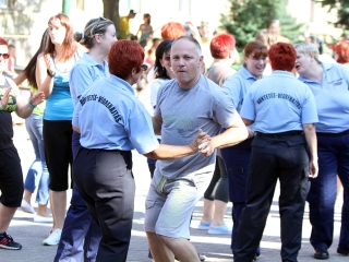 Újraélesztési Guiness-rekord - fotó: Sándor Judit