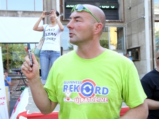 Újraélesztési Guiness-rekord - fotó: Sándor Judit