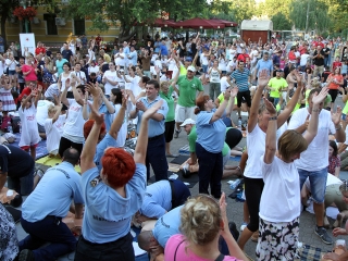 Újraélesztési Guiness-rekord - fotó: Sándor Judit