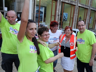 Újraélesztési Guiness-rekord - fotó: Sándor Judit