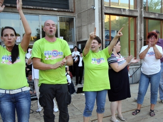 Újraélesztési Guiness-rekord - fotó: Sándor Judit