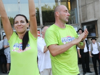 Újraélesztési Guiness-rekord - fotó: Sándor Judit