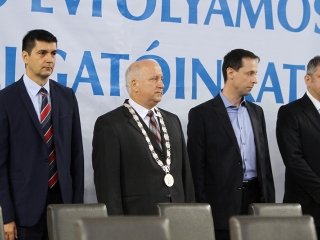 Ünnepélyes tanévnyitó a főiskolán - fotó: Sándor Judit