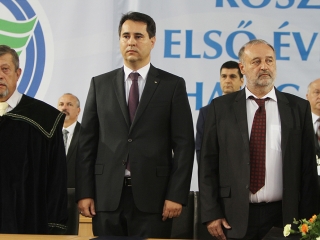 Ünnepélyes tanévnyitó a főiskolán - fotó: Sándor Judit