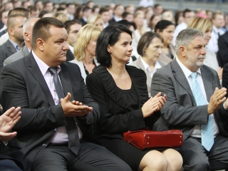 Ünnepélyes tanévnyitó a főiskolán - fotó: Sándor Judit