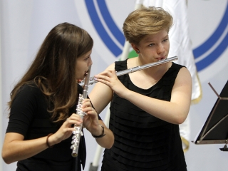 Ünnepélyes tanévnyitó a főiskolán - fotó: Sándor Judit