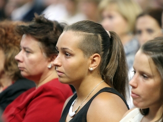 Ünnepélyes tanévnyitó a főiskolán - fotó: Sándor Judit