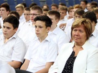 Ünnepélyes tanévnyitó a főiskolán - fotó: Sándor Judit