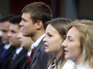 Ünnepélyes tanévnyitó a főiskolán - fotó: Sándor Judit