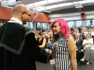 Ünnepélyes tanévnyitó a főiskolán - fotó: Sándor Judit