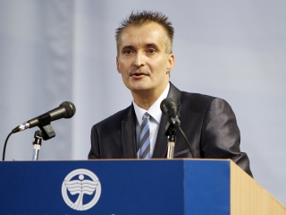 Ünnepélyes tanévnyitó a főiskolán - fotó: Sándor Judit