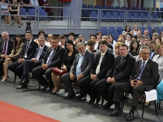 Ünnepélyes tanévnyitó a főiskolán - fotó: Sándor Judit