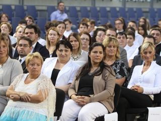Ünnepélyes tanévnyitó a főiskolán - fotó: Sándor Judit