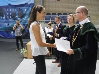 Ünnepélyes tanévnyitó a főiskolán - fotó: Sándor Judit