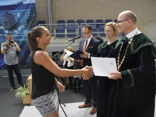 Ünnepélyes tanévnyitó a főiskolán - fotó: Sándor Judit