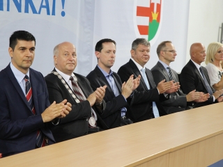 Ünnepélyes tanévnyitó a főiskolán - fotó: Sándor Judit