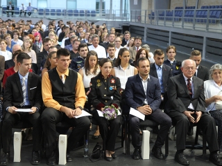 Ünnepélyes tanévnyitó a főiskolán - fotó: Sándor Judit