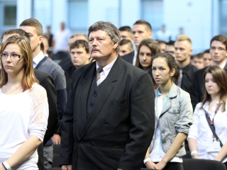 Ünnepélyes tanévnyitó a főiskolán - fotó: Sándor Judit