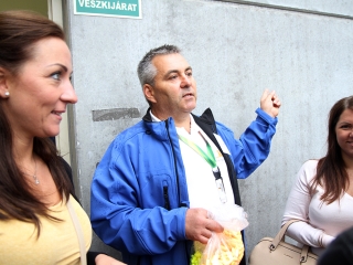 Látogatás a papírgyárban - fotó: Sándor Judit