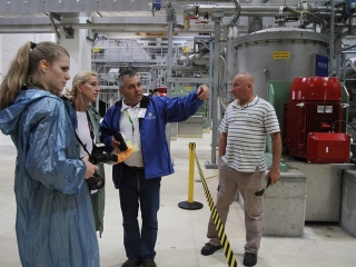 Látogatás a papírgyárban - fotó: Sándor Judit