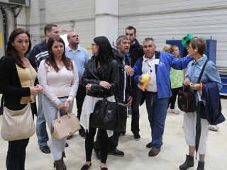 Látogatás a papírgyárban - fotó: Sándor Judit