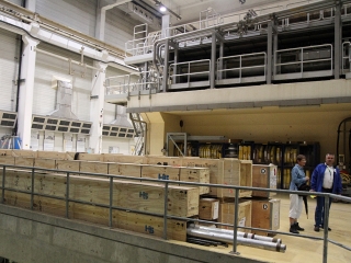 Látogatás a papírgyárban - fotó: Sándor Judit