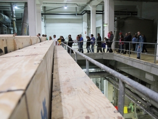 Látogatás a papírgyárban - fotó: Sándor Judit