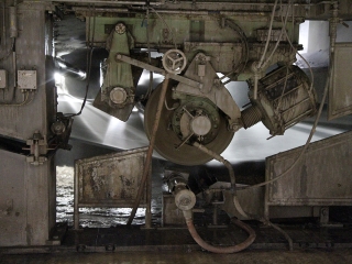 Látogatás a papírgyárban - fotó: Sándor Judit