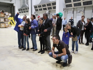 Látogatás a papírgyárban - fotó: Sándor Judit