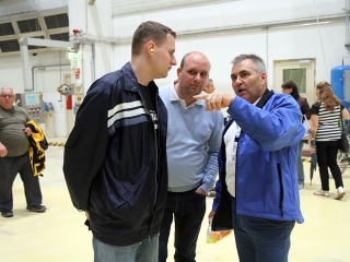 Látogatás a papírgyárban - fotó: Sándor Judit