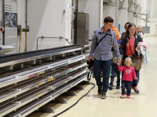 Látogatás a papírgyárban - fotó: Sándor Judit