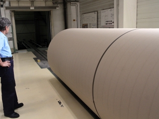 Látogatás a papírgyárban - fotó: Sándor Judit