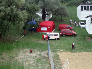 Flórián Kupa a Szalki-szigeten - fotó: Sándor Judit