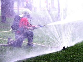 Flórián Kupa a Szalki-szigeten - fotó: Sándor Judit