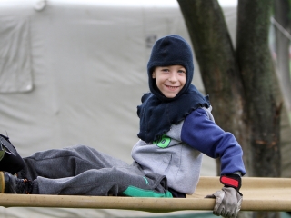 Flórián Kupa a Szalki-szigeten - fotó: Sándor Judit