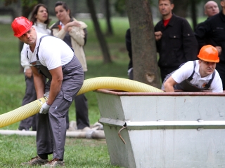 Flórián Kupa a Szalki-szigeten - fotó: Sándor Judit
