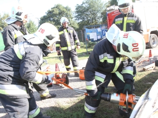 Tűzoltóink gyakorlatban - fotó: Ónodi Zoltán