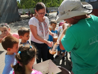 Szüret a Dózsa iskolában - fotó: Ónodi Zoltán